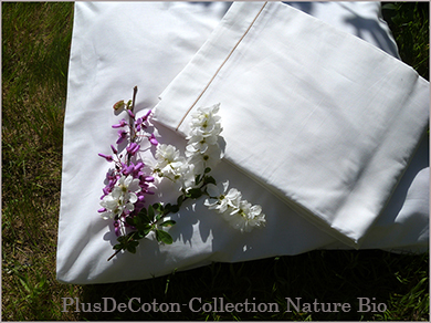 Linge de lit en coton bio : Collection Nature Bio