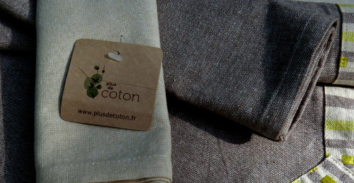 Plus  de Coton - Linge de maison en coton bio et matière naturelle
